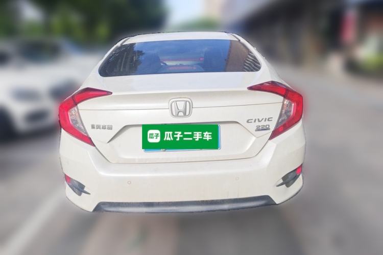 Used Honda Civic 2019 220TURBO CVT Dynamic Edition China VI Rear