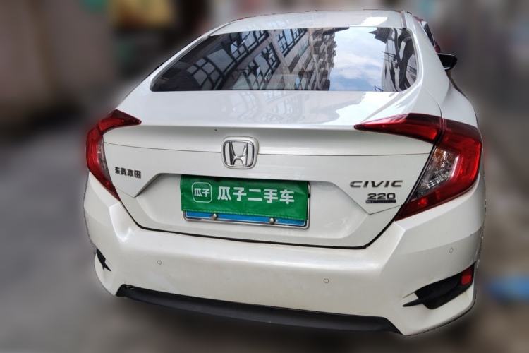 Used Honda Civic 2019 220TURBO CVT Power Edition China VI Emission Standard Rear