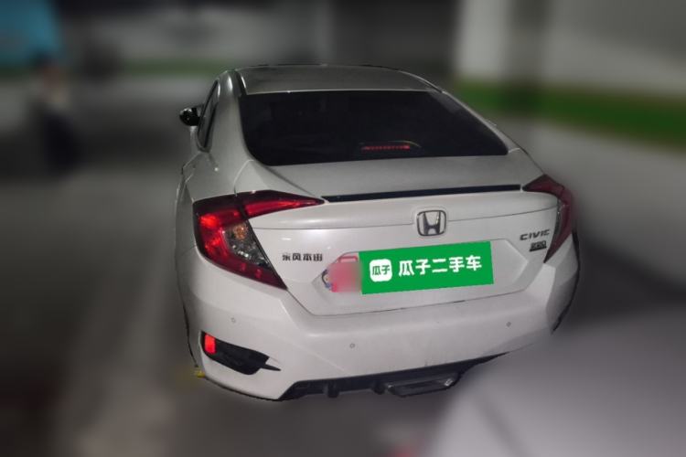 Used Honda Civic 2019 220TURBO CVT Dynamic Edition China VI Emission Standard Rear
