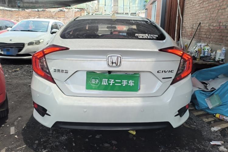 Used Honda Civic 2019 180TURBO CVT Shangyue Edition China VI Emission Standard Rear