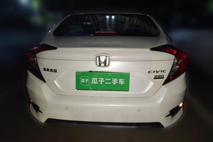 Used Honda Civic 2019 220TURBO CVT Dynamic Edition China V Rear