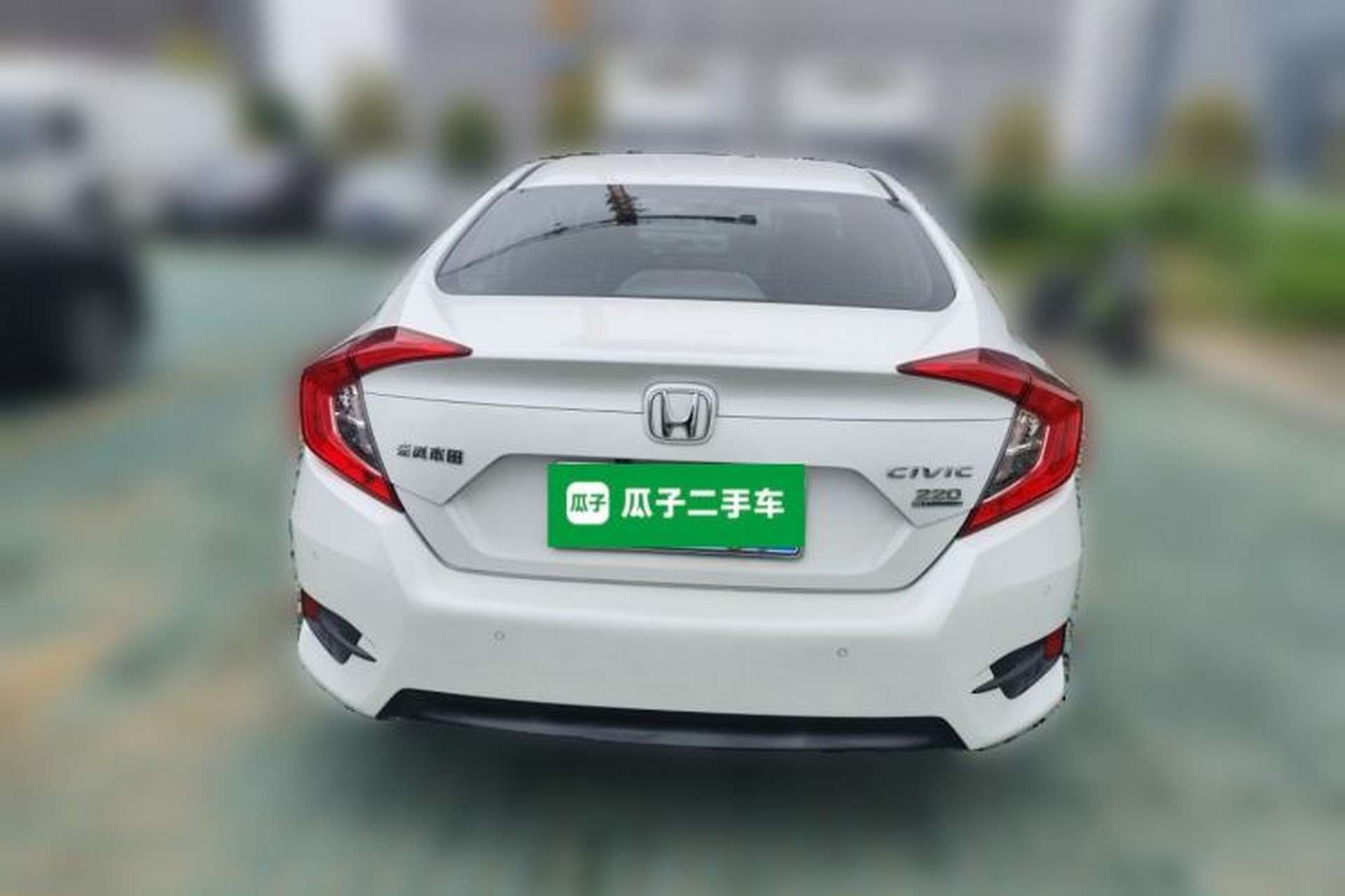 Used Honda Civic 2019 220TURBO CVT Dynamic Edition China VI Rear