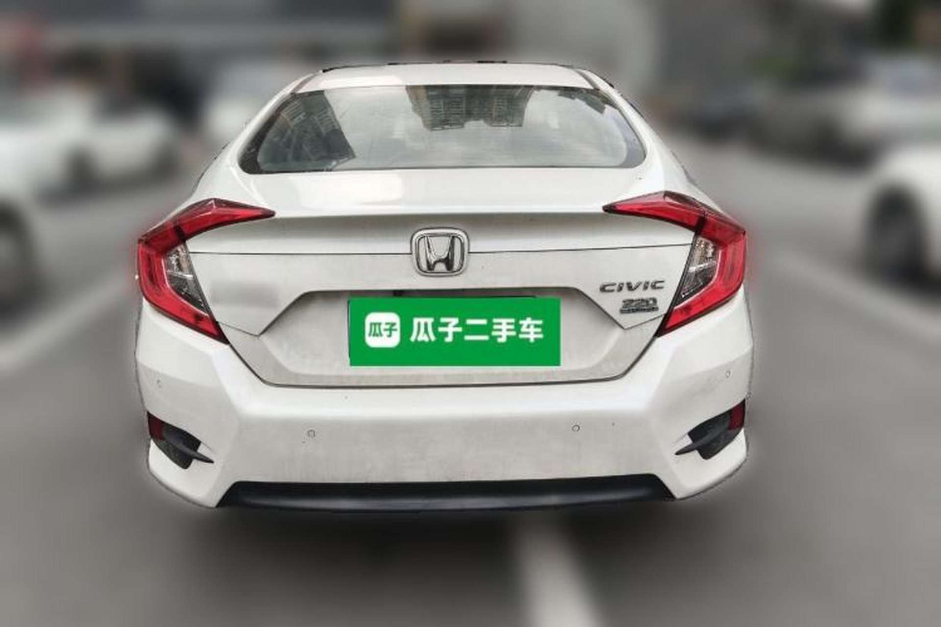 Used Honda Civic 2019 220TURBO CVT Dynamic Edition China VI Rear