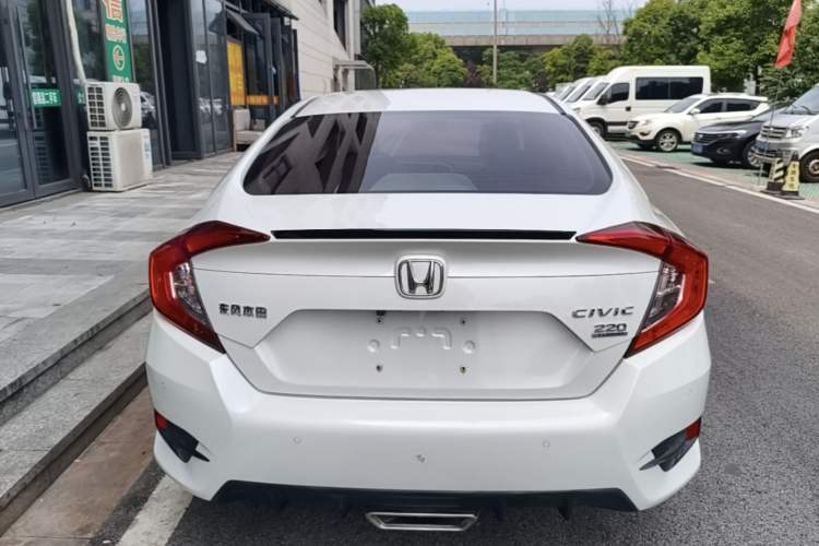 Used Honda Civic 2019 220TURBO CVT Dynamic Edition China VI Emission Standard Rear