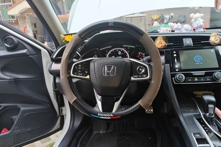 Used Honda Civic 2019 220TURBO CVT Ignition Edition China V Emission Standard Steering Wheel