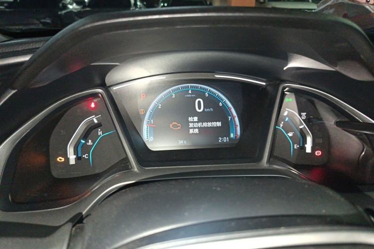 Used Honda Civic 2019 220TURBO CVT Dynamic Edition China VI Steering Wheel