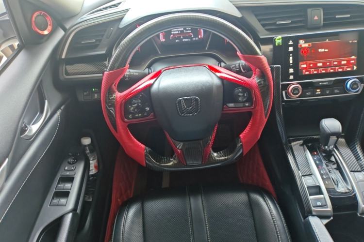 Used Honda Civic 2019 220TURBO CVT Dynamic Edition China V Emission Standard Steering Wheel