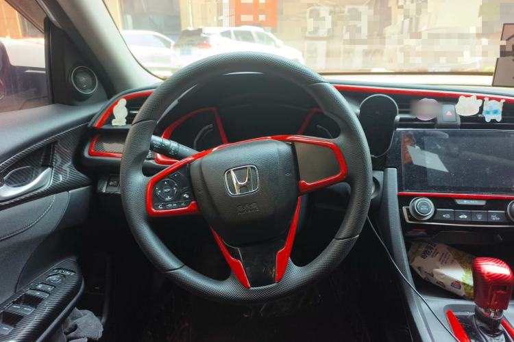 Used Honda Civic 2019 220TURBO CVT Dynamic Edition China VI Steering Wheel