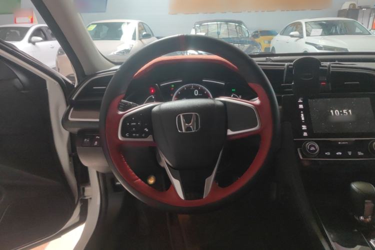 Used Honda Civic 2019 220TURBO CVT Dynamic Edition China VI Emission Standard Steering Wheel