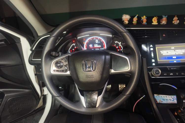 Used Honda Civic 2019 220TURBO CVT Dynamic Edition China V Emission Standard Steering Wheel