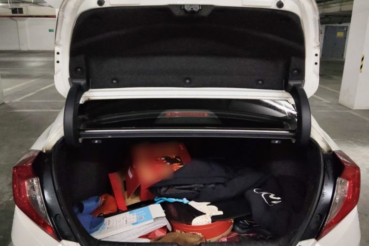 Used Honda Civic 2019 220TURBO CVT Dynamic Edition China VI Trunk