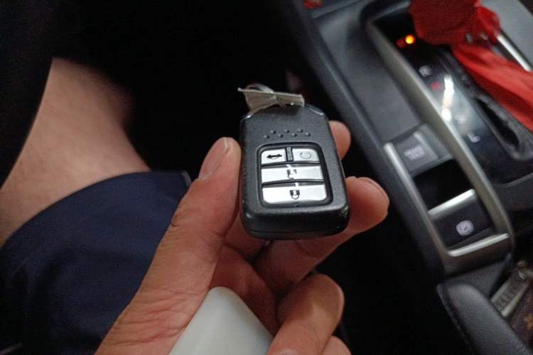 Used Honda Civic 2019 180TURBO CVT Shangqing Edition China VI Vehicle Key