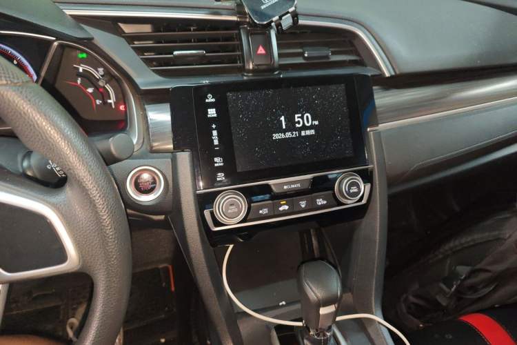Used Honda Civic 2019 220TURBO CVT Dynamic Edition China VI Emission Standard Audio And AC Panel