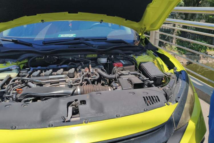 Used Honda Civic 2019 220TURBO CVT Dynamic Edition China V Engine Bay Left
