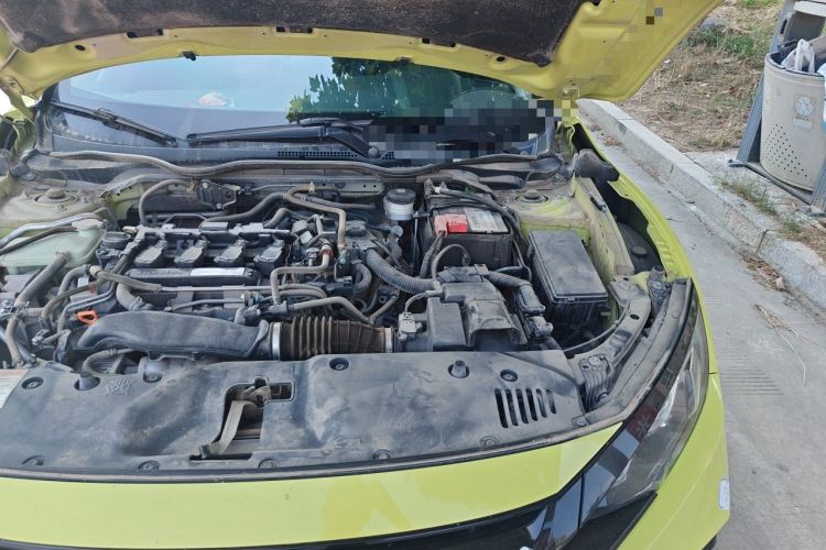 Used Honda Civic 2019 220TURBO CVT Dynamic Edition China VI Emission Standard Engine Bay Left