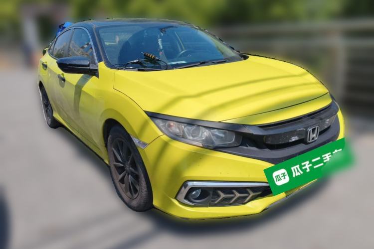 Used Honda Civic 2019 220TURBO CVT Dynamic Edition China V Front Right 45 Deg