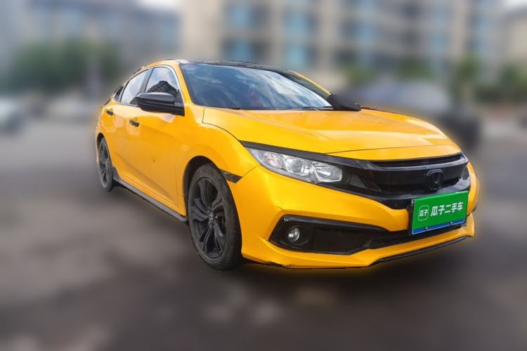 Used Honda Civic 2019 220TURBO CVT Ignition Edition China VI Emission Standard Front Right 45 Deg