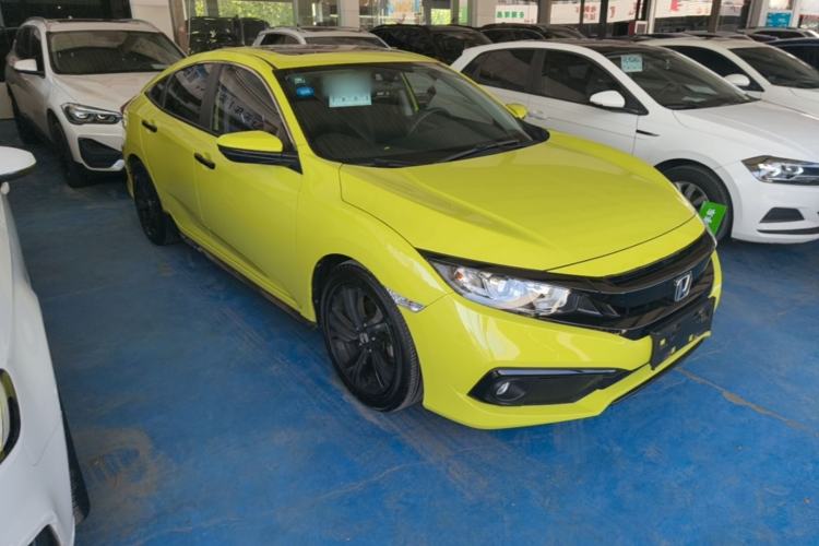 Used Honda Civic 2019 220TURBO CVT Dynamic Edition China VI Emission Standard Front Right 45 Deg