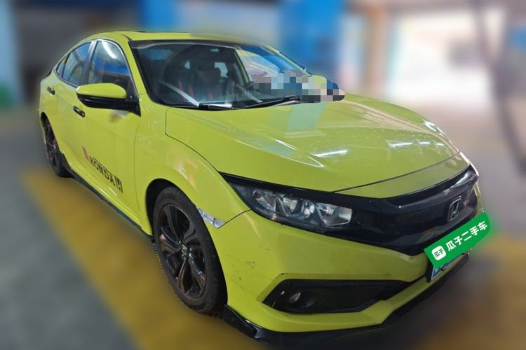 Used Honda Civic 2019 220TURBO CVT Dynamic Edition China VI Emission Standard Front Right 45 Deg