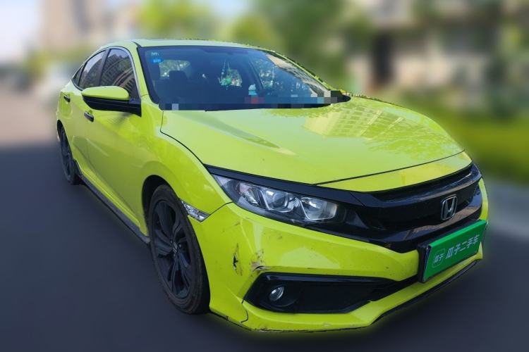 Used Honda Civic 2019 220TURBO CVT Dynamic Edition China VI Emission Standard Front Right 45 Deg
