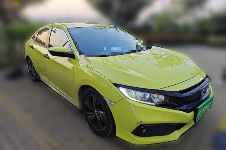 Used Honda Civic 2019 220TURBO CVT Dynamic Edition China V Emission Standard Front Right 45 Deg