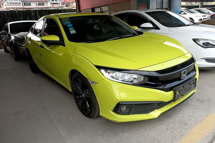 Used Honda Civic 2019 220TURBO CVT Dynamic Edition China VI Emission Standard Front Right 45 Deg