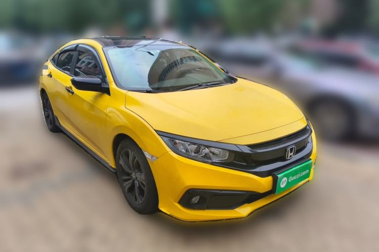 Used Honda Civic 2019 220TURBO CVT Dynamic Edition China VI Emission Standard Front Right 45 Deg