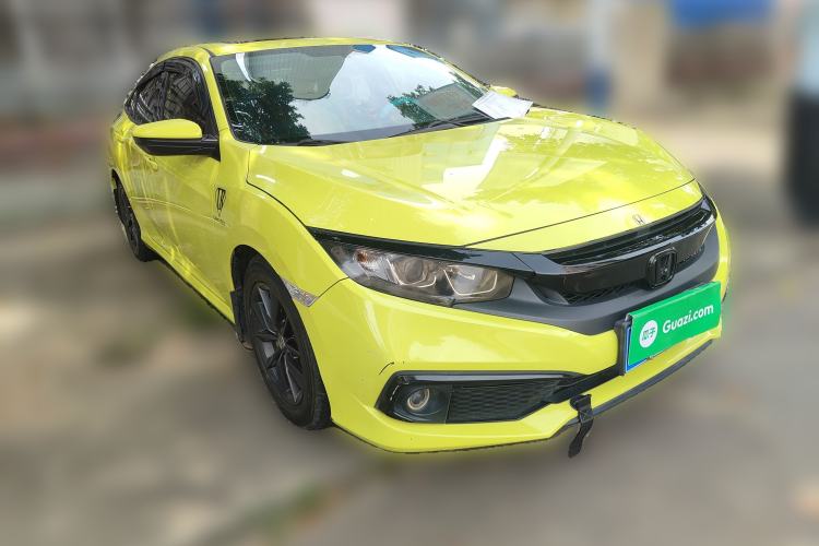 Used Honda Civic 2019 220TURBO CVT Dynamic Edition China VI Front Right 45 Deg