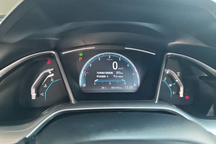 Used Honda Civic 2019 220TURBO CVT Dynamic Edition China VI Instrument Cluster