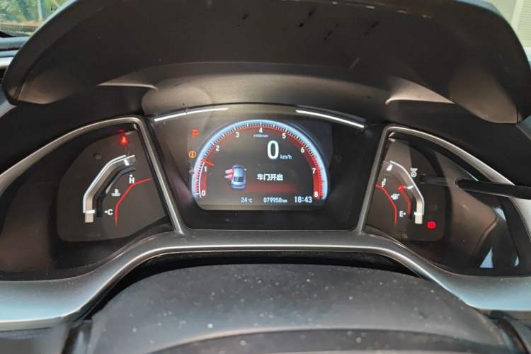 Used Honda Civic 2019 220TURBO CVT Dynamic Edition China V Emission Standard Instrument Cluster