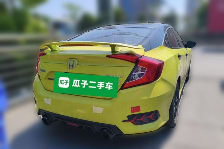 Used Honda Civic 2019 220TURBO CVT Dynamic Edition China V Rear