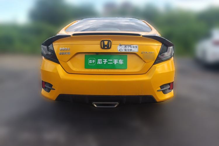 Used Honda Civic 2019 220TURBO CVT Ignition Edition China VI Emission Standard Rear