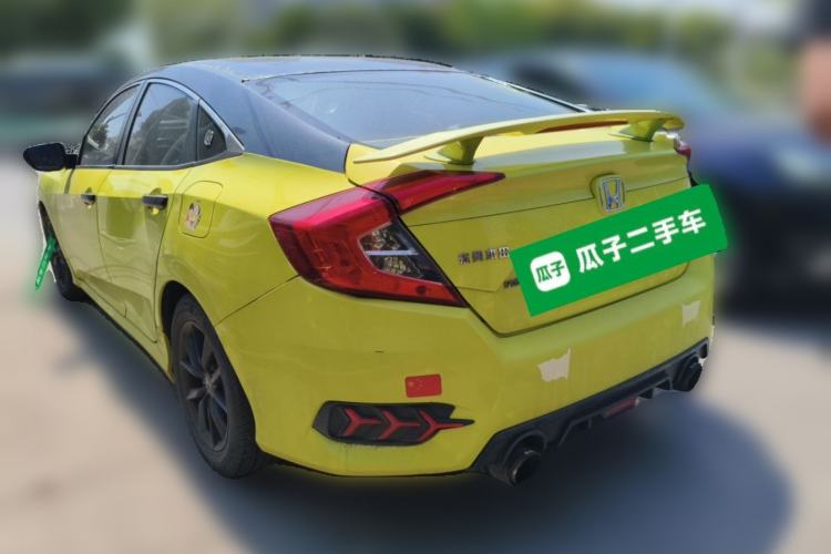 Used Honda Civic 2019 220TURBO CVT Dynamic Edition China V Rear Left 45 Deg