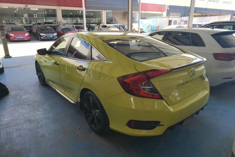 Used Honda Civic 2019 220TURBO CVT Dynamic Edition China VI Emission Standard Rear Left 45 Deg