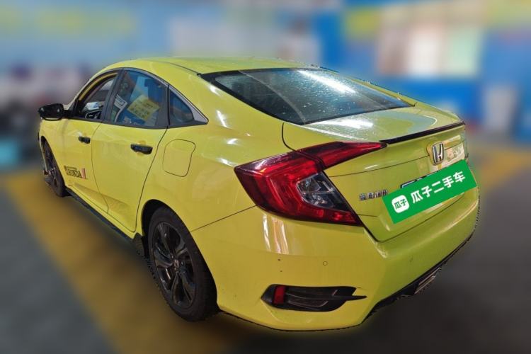 Used Honda Civic 2019 220TURBO CVT Dynamic Edition China VI Emission Standard Rear Left 45 Deg