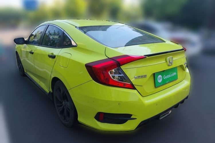 Used Honda Civic 2019 220TURBO CVT Dynamic Edition China VI Emission Standard Rear Left 45 Deg