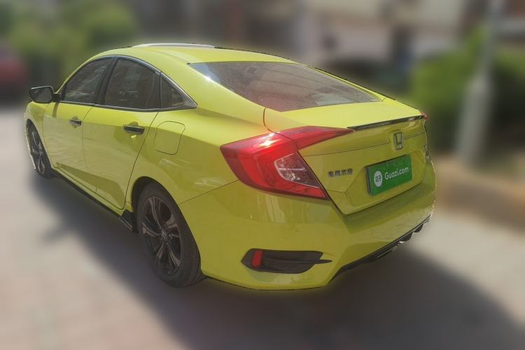 Used Honda Civic 2019 220TURBO CVT Dynamic Edition China V Emission Standard Rear Left 45 Deg