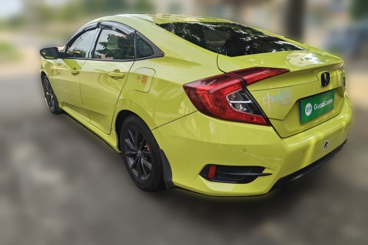Used Honda Civic 2019 220TURBO CVT Dynamic Edition China VI Rear Left 45 Deg