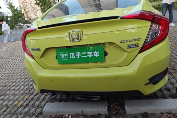 Used Honda Civic 2019 220TURBO CVT Dynamic Edition China V Emission Standard Rear