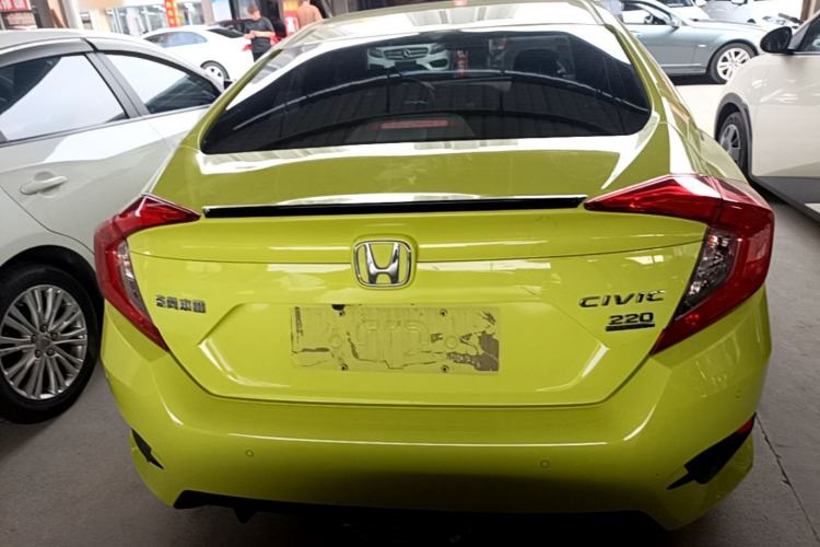 Used Honda Civic 2019 220TURBO CVT Dynamic Edition China VI Emission Standard Rear