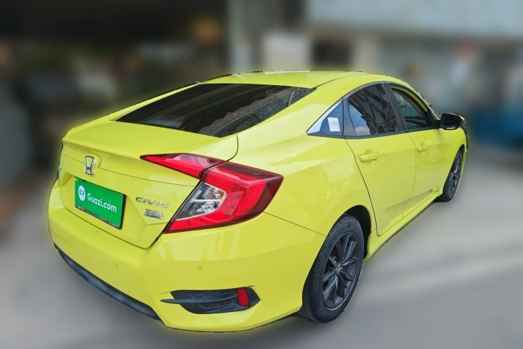 Used Honda Civic 2019 220TURBO CVT Dynamic Edition China VI Rear Right 45 Deg