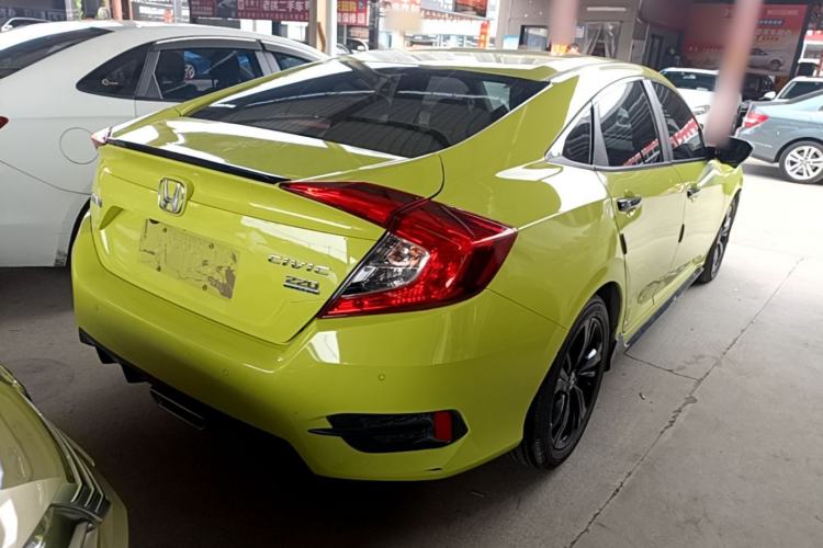 Used Honda Civic 2019 220TURBO CVT Dynamic Edition China VI Emission Standard Rear Right 45 Deg