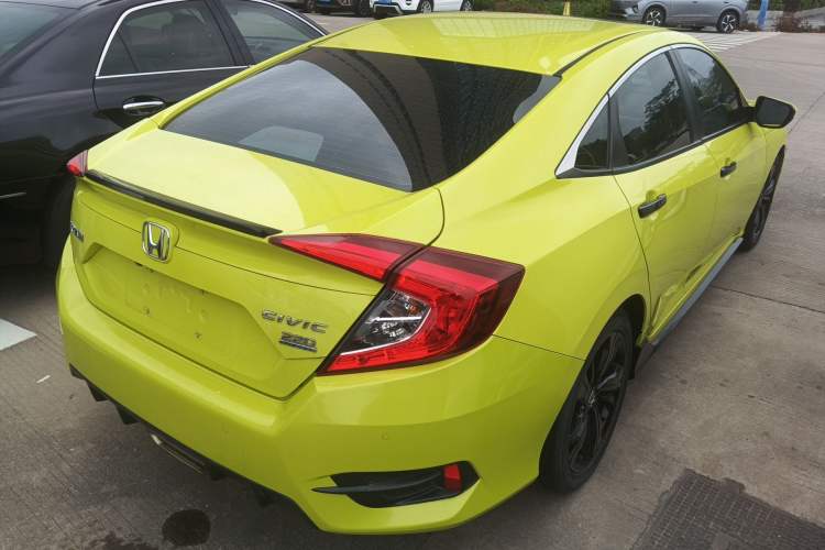 Used Honda Civic 2019 220TURBO CVT Dynamic Edition China VI Emission Standard Rear Right 45 Deg