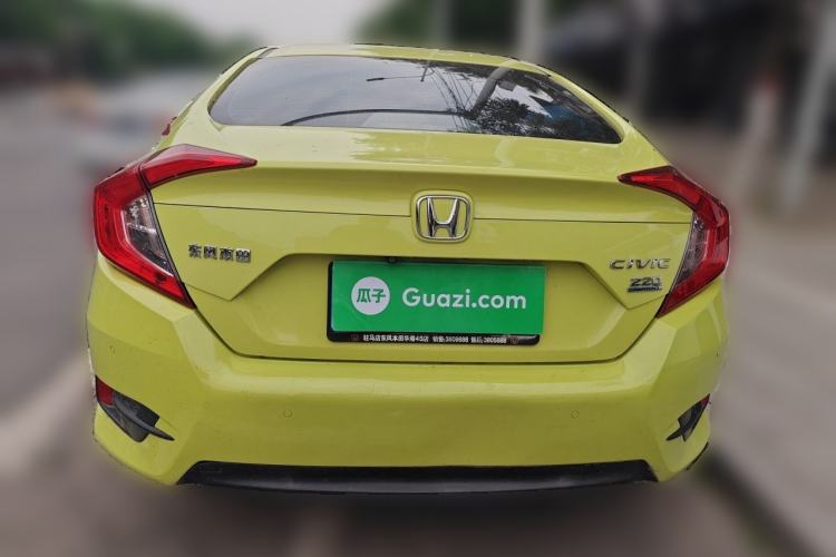 Used Honda Civic 2019 220TURBO CVT Power Edition China VI Emission Standard Rear