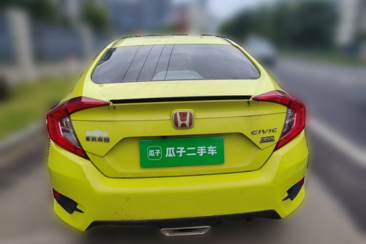 Used Honda Civic 2019 220TURBO CVT Dynamic Edition China V Emission Standard Rear