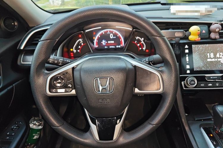 Used Honda Civic 2019 220TURBO CVT Dynamic Edition China V Emission Standard Steering Wheel