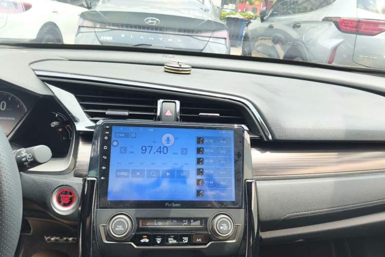 Used Honda Civic 2021 HATCHBACK 220TURBO CVT Trendy Cool Edition Audio And AC Panel