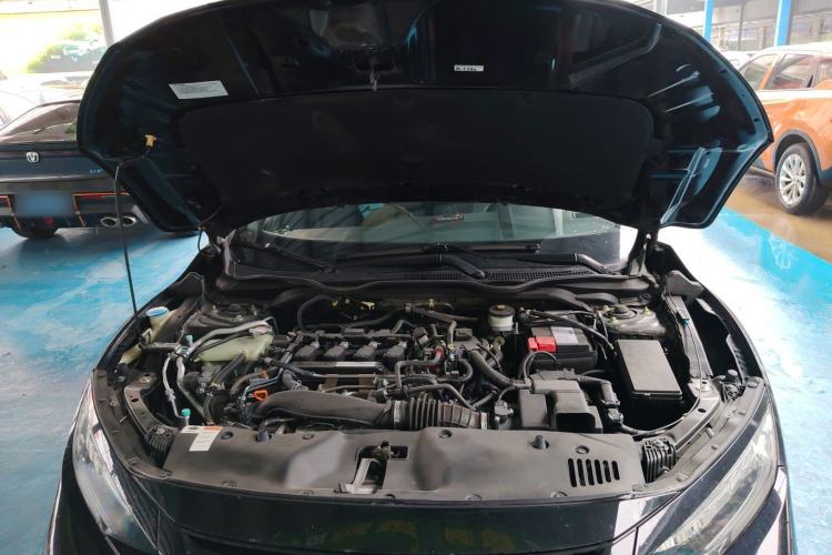 Used Honda Civic 2021 HATCHBACK 220TURBO CVT New Trendsetter Engine Bay
