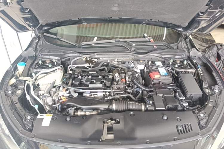 Used Honda Civic 2021 HATCHBACK 220TURBO CVT New Trendsetter Engine Bay