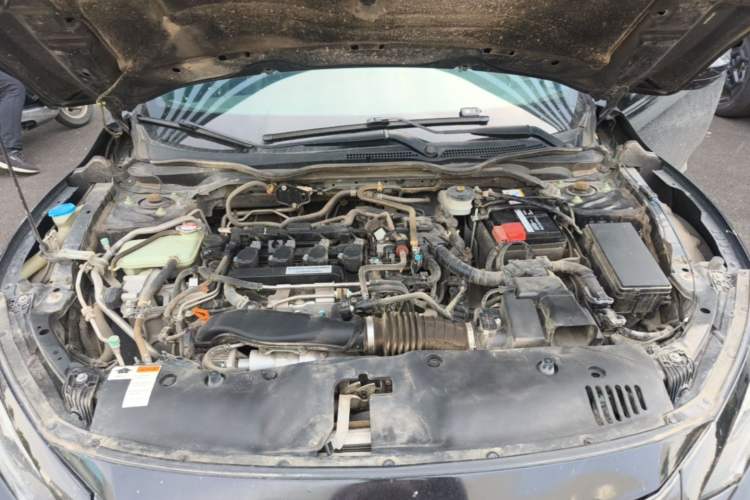 Used Honda Civic 2021 HATCHBACK 220TURBO CVT Trendy Cool Edition Engine Bay